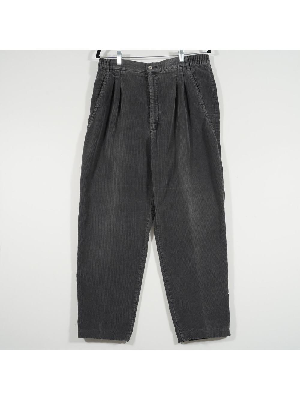 Vintage 70s Lee Casuals Corduroy Pants Sz 8 | USA Union Made Talon 42 Wide-Leg